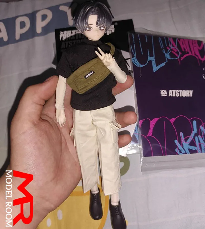 ATStory 1/12 Scale Work Pants Straight Leg Trousers Clothes Model Fit 6'' Asi 3.0 Notaman Romankey Soldier Action Figure Body. ของเล่นเด็กผู้ชาย