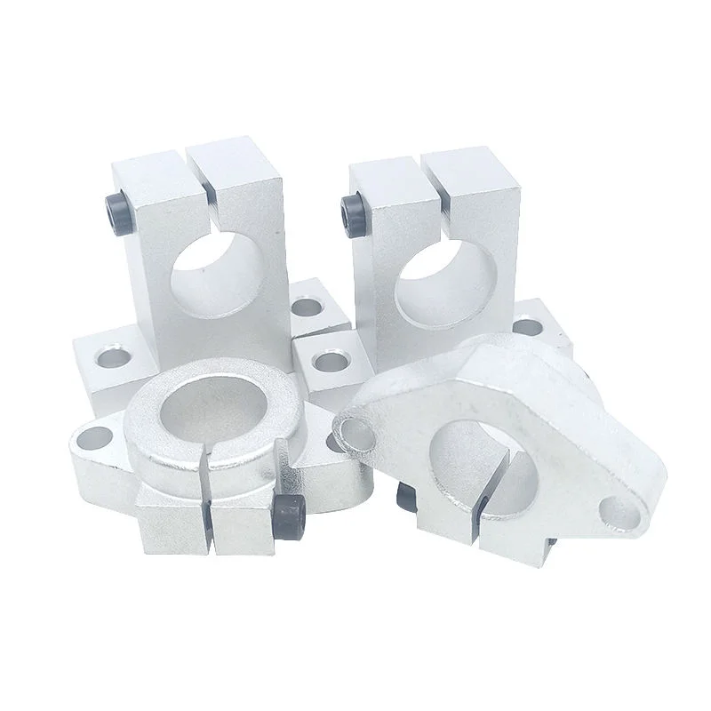 Support de rail de roulement linéaire SK8 SK10 SK12 SK16 SK20 SHF8 SHF10 SHF12 SHF16 SHF20 pour routeur CNC et imprimante 3D