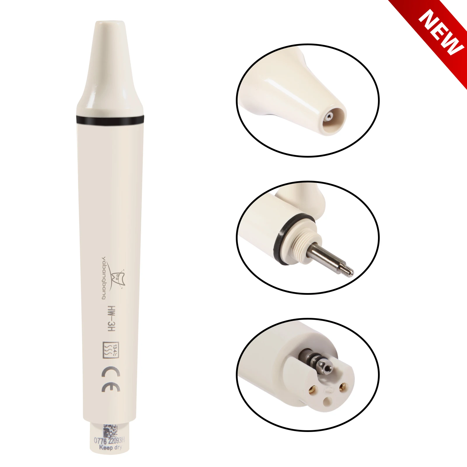 

den tal Ultrasonic Scaler Piezo Handpiece fit EMS for Scaling Tips clean teeth