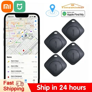 Xiaomi Bluetooth Gps Takip Cihazı Etiketi Anahtar Bulucu Hava Etiketi Apple ile çalışır Bul Benim Küresel Ağ Hava Etiketi Bulucu Itag için IOS Çantalar için