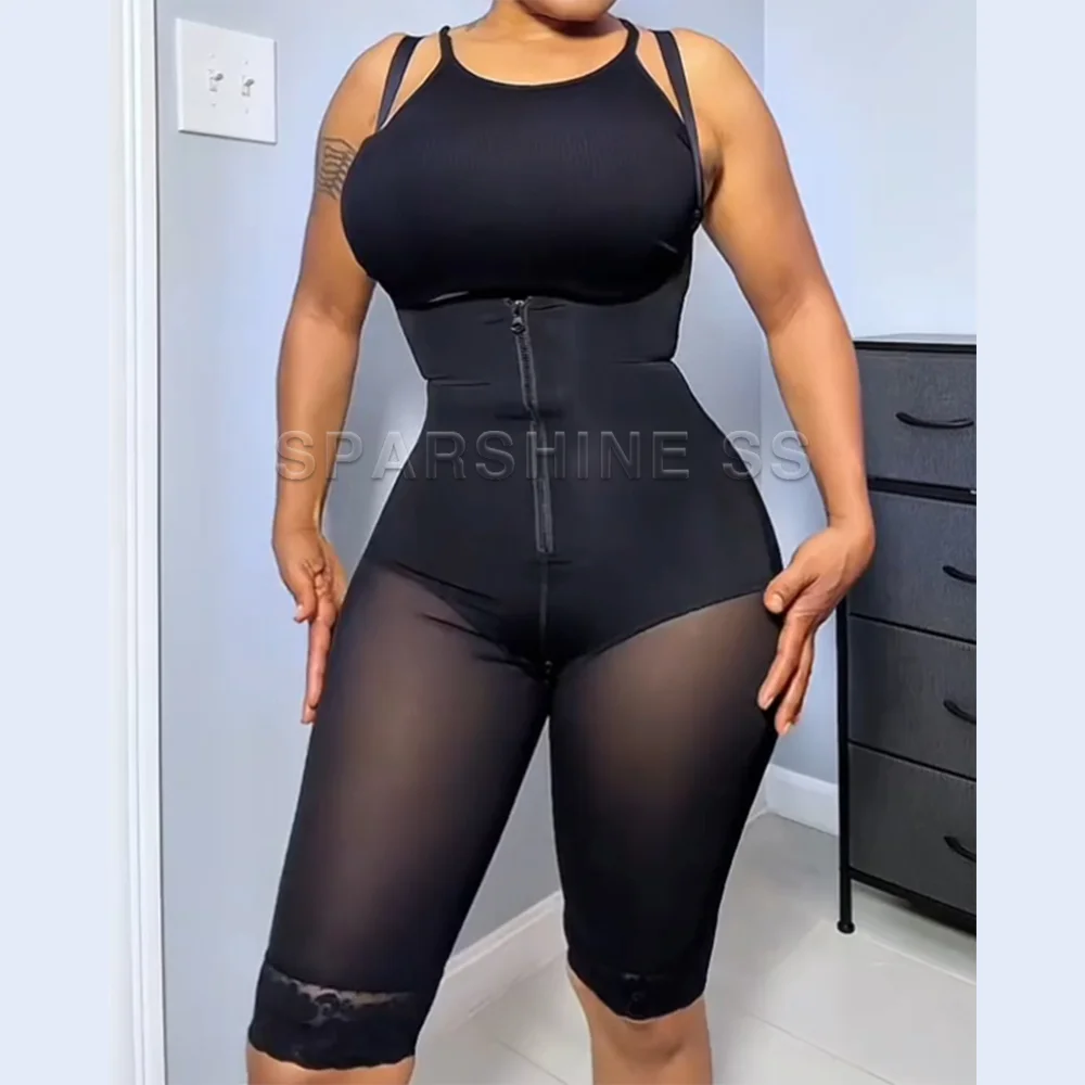 Colombian Post Surgery Shapewear for Women High Compression Open-Bust Bodysuits Seamless Comfortable Fajas Liposuction Corset