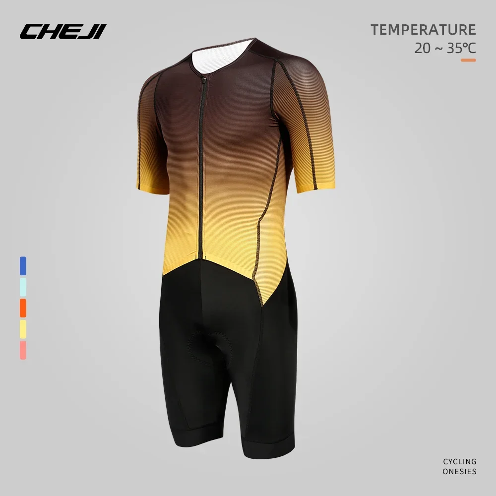 Cheji men's one-piece cycling suit