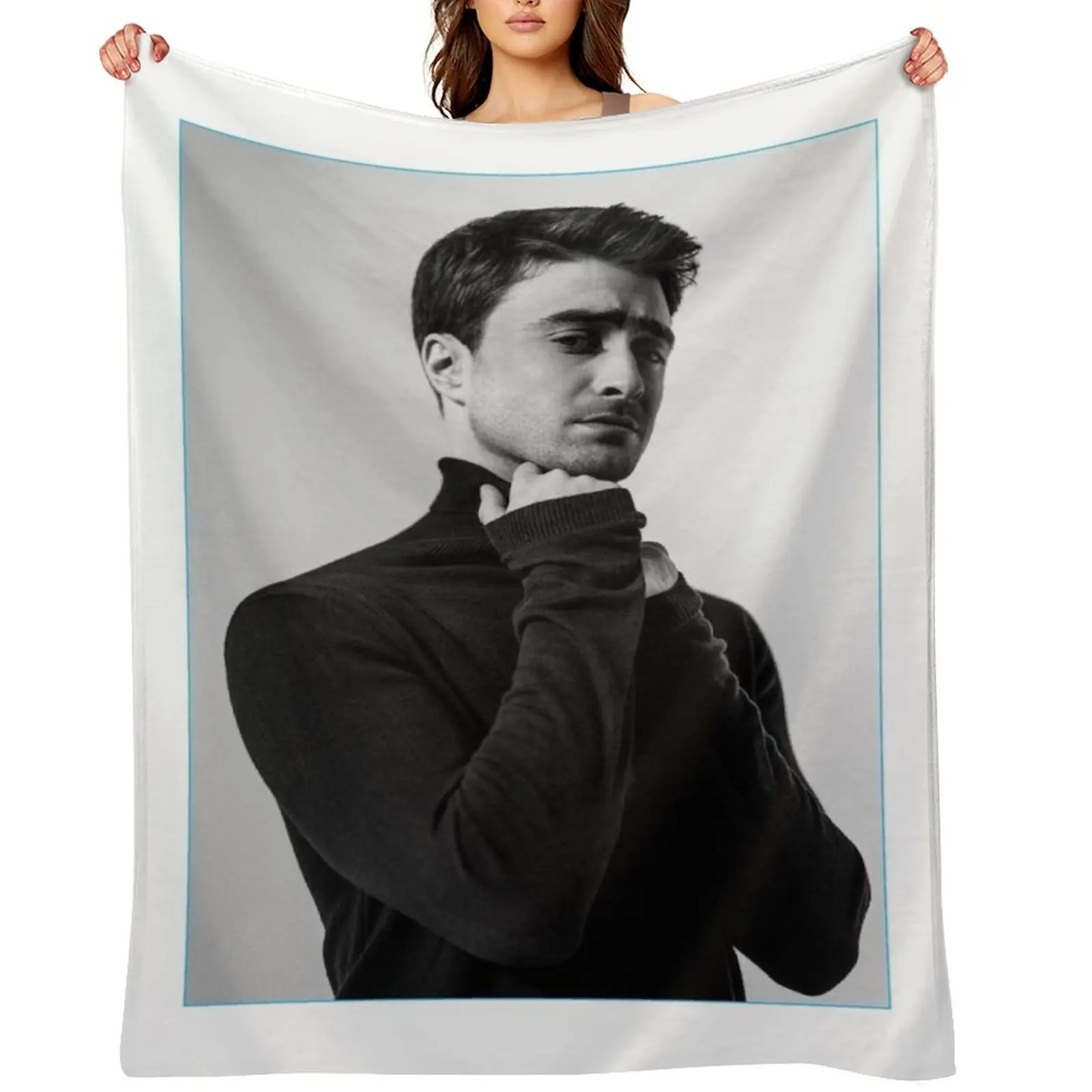 

Young Daniel Radcliffe Throw Blanket decorative Cute Soft Plush Plaid warm winter Blankets