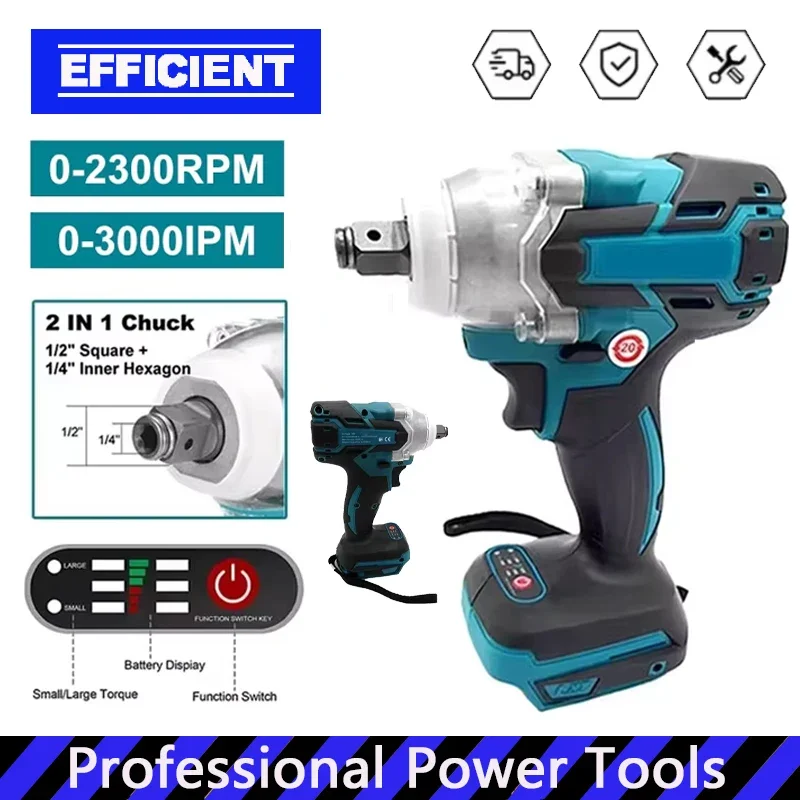 

Аккумуляторная бесщеточная электрическая отвертка-дрель Makita 18V DTW600, совместимая с батареями Makita 18V