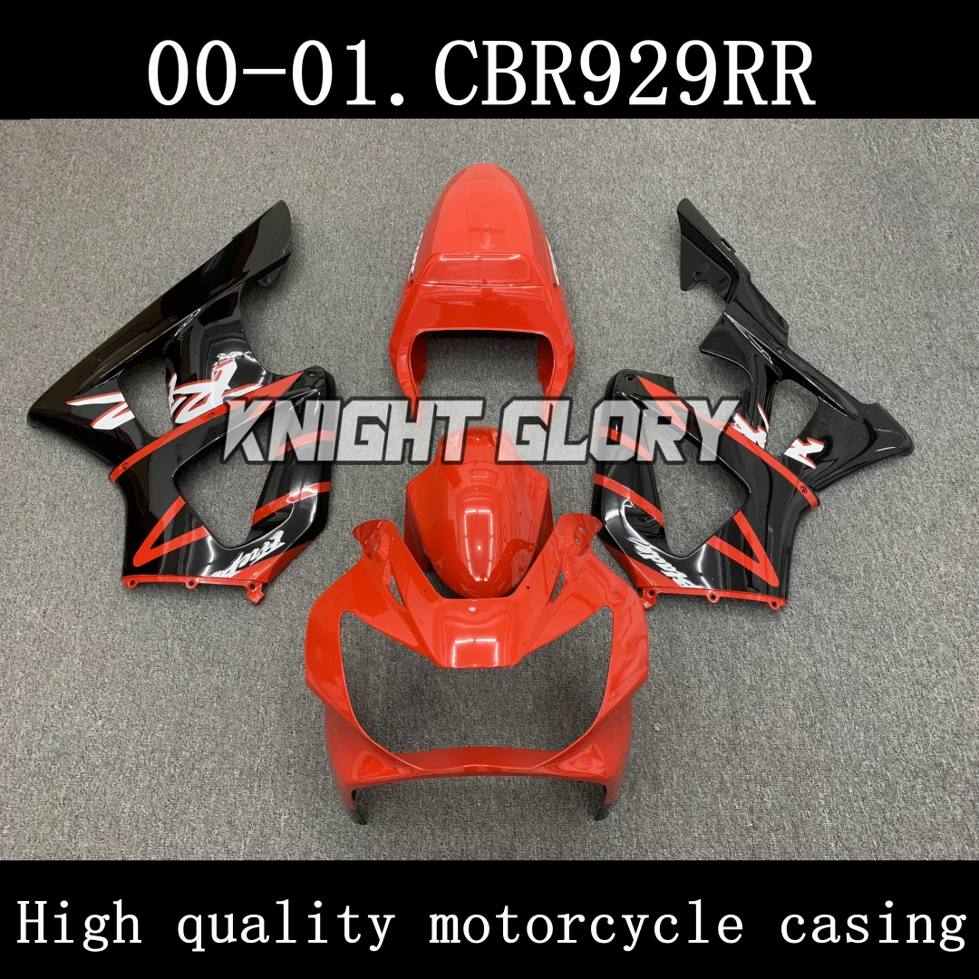 Kits de carenados de moldeo por inyección ABS, juego de carrocería para CBR900RR, CBR929RR, 2000, 2001, SC44, nuevo