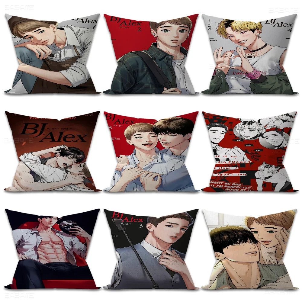 Anime Bj Alex Movie Pillow Anime Pillow Sofa Bed Head Pillow Cover Cushion Cover 45x45 Cm Fashion