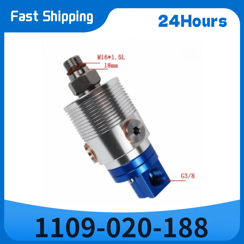 High-speed machine tool spindle and pneumatic rotary joint for deep hole drilling rigs,902-120-188, 1109-020-188