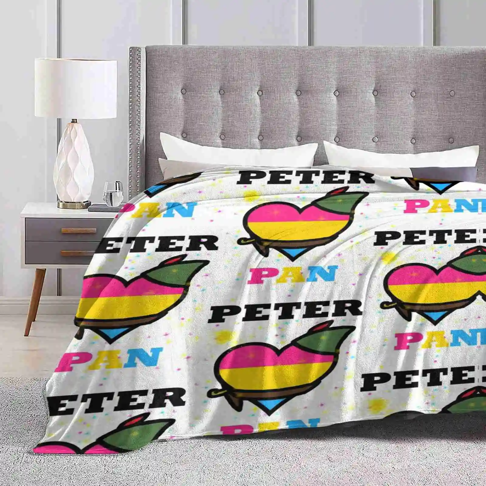 Trend Style Funny Fashion Soft Throw Blanket Pan Pride Pansexual Pride Lgbt