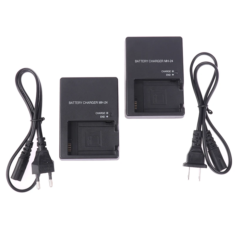 1pc Black Battery Charger US EU For Camera For Nikon MH-24 Mh24 EN-EL14 P7100 P7000 D5100 D3100 Battery Charger accessories