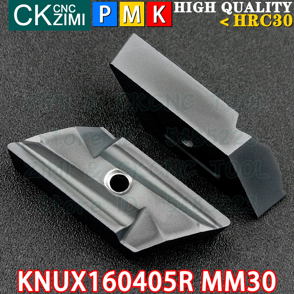 

KNUX160405R MM30 KNUX 160405R MM30 Твердосплавные пластины Копирование токарных пластин Режущие инструменты Механический токарный станок с ЧПУ Инструменты для DKJNL DKJNR Держатель токарного инструмента KNUX1604 KNUX