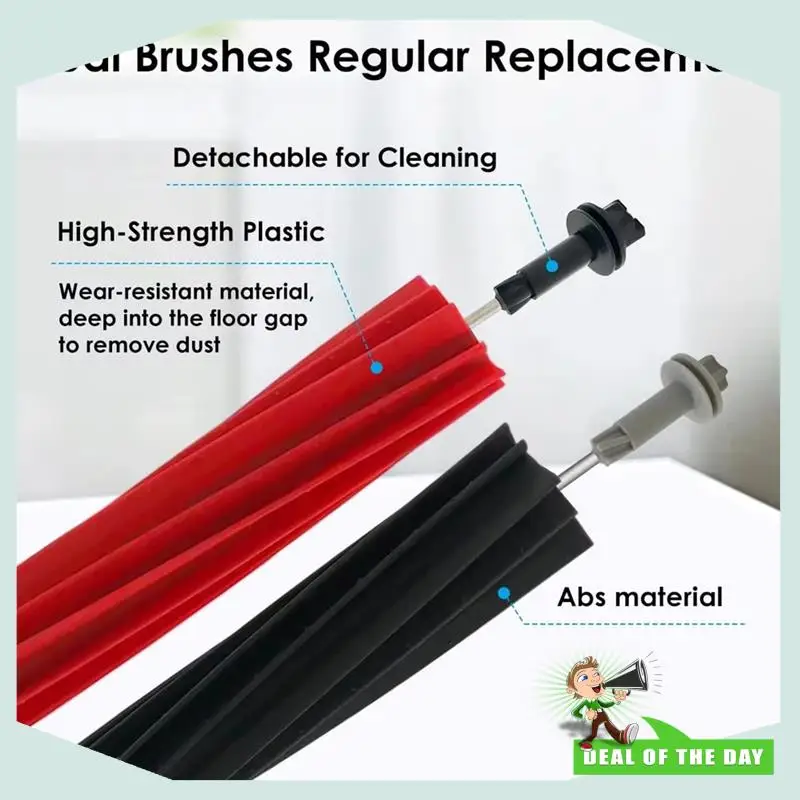 تسليم 24 ساعة لـ Roborock Q8 Max Q8 Max + Q5 Pro Q5 Pro + قطع غيار بديلة فرشاة رئيسية جانبية فلتر Hepa