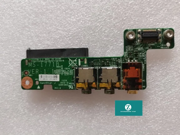 Genuino para MSI GS70 GS72 AUDIO HDD placa controladora dura MS-1771B MS-1771