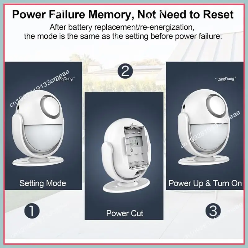 N94R Wifi Smart Motion Sensor Alarms System Motion Detector Outdoor Weatherproof Wireless Infrared Security Motion Detector