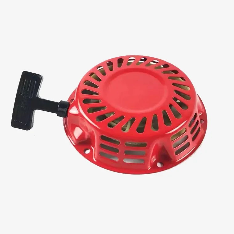 Recoil Pull Start Starter, Pull Rope Hand Pull Tray for 168F 170F 190F Gaso line Engine Generator Water Pump Micro Tiller