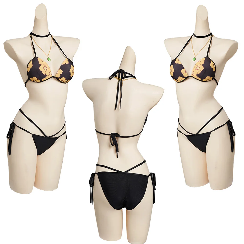 Anime My Dress Up Darling Marin Kitagawa Bikini Cosplay Costume Women Role Play Swimsuit Swimwear Outfits Halloween Party Suits