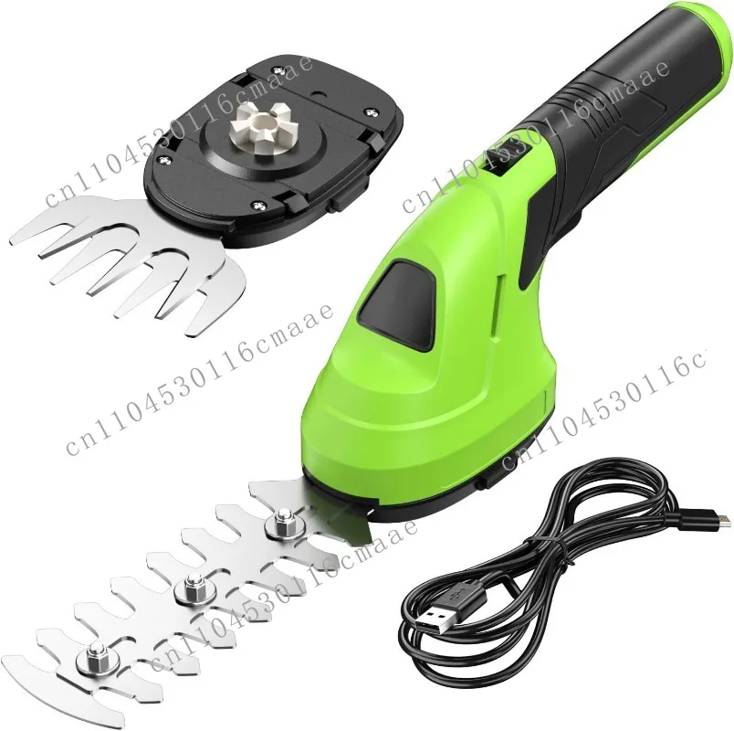 

Electric fence shears cordless pruning shears lawn mower lithium battery one-handed hedge trimmer garden tools