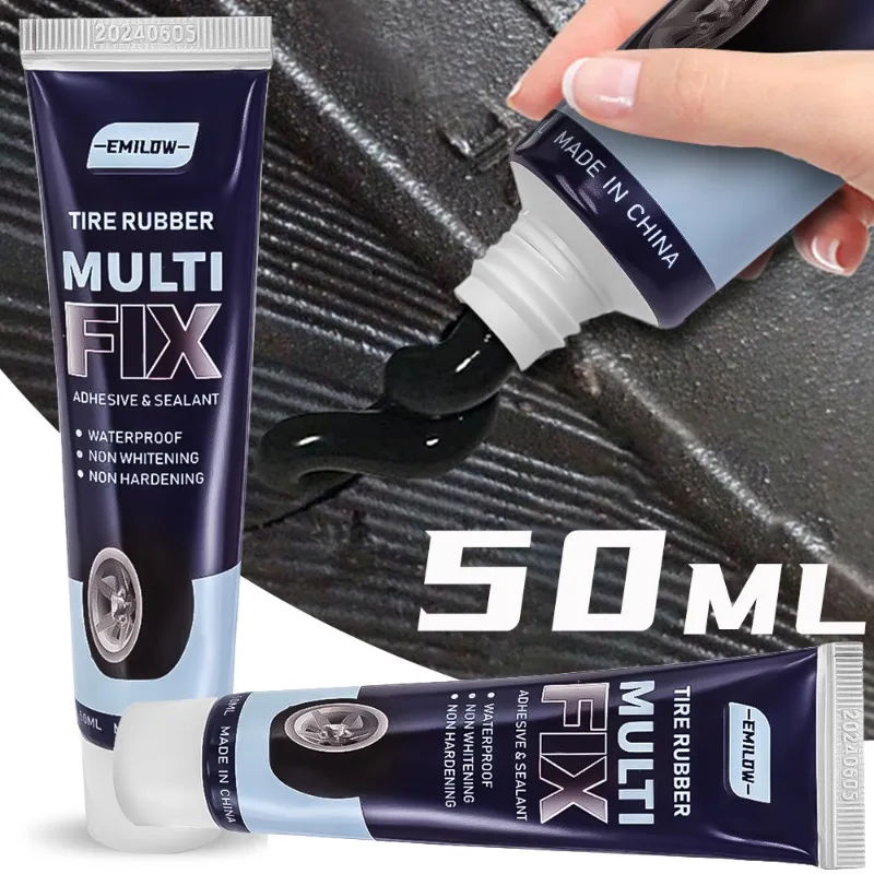 

Tire Repair Sealant Repair Glue Car Sealing Tire Punctures Effective Bonding Glue with Strong Adhesive Tire Sealant for Bicycles