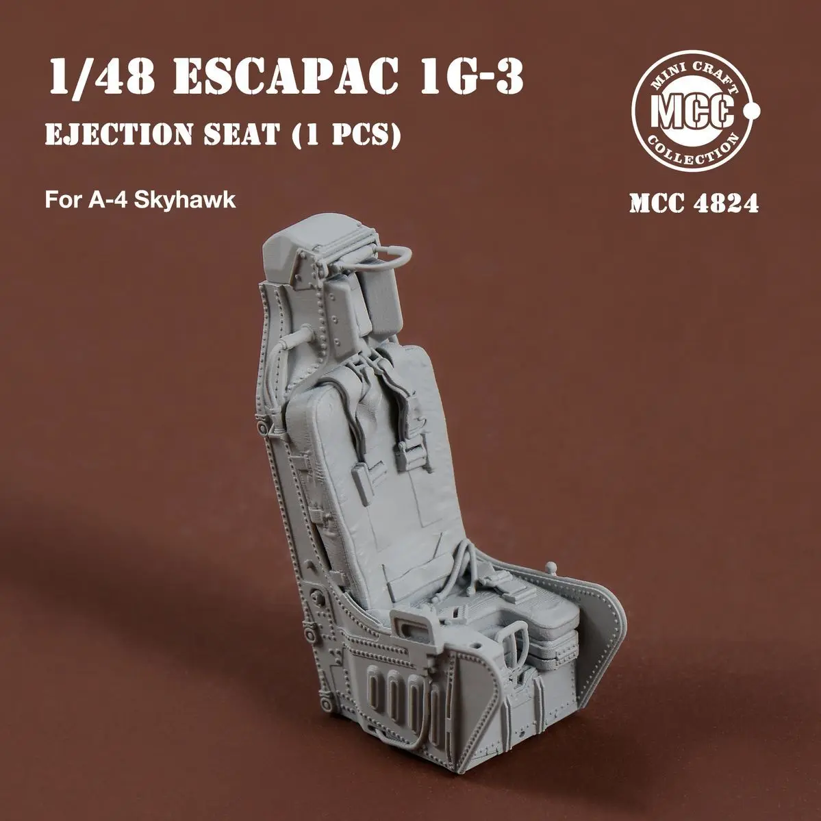 MCC 4824 1/48 ESCAPAC 1G-3 Ejection seat for A-4 Skyhawk - Upgrade Detail Set