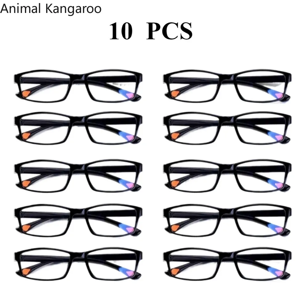10 10 PCS Reading Glasses Ultralight Anti Blue-Ray Light Presbyopic Glasses Hyperopia Eyewear Readers +1.0 1.5 2.0 2.5 3.5 4.0 - Aliexpress Deal
