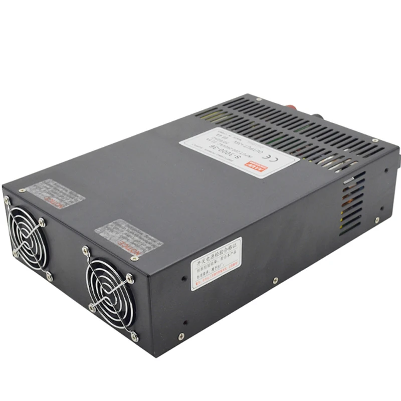 Single-Group Output Switch Power Supply S-2000W Input110V 220V 380V DC12V 24V 36V 48V 60V 72V 80V 110V 220VAC