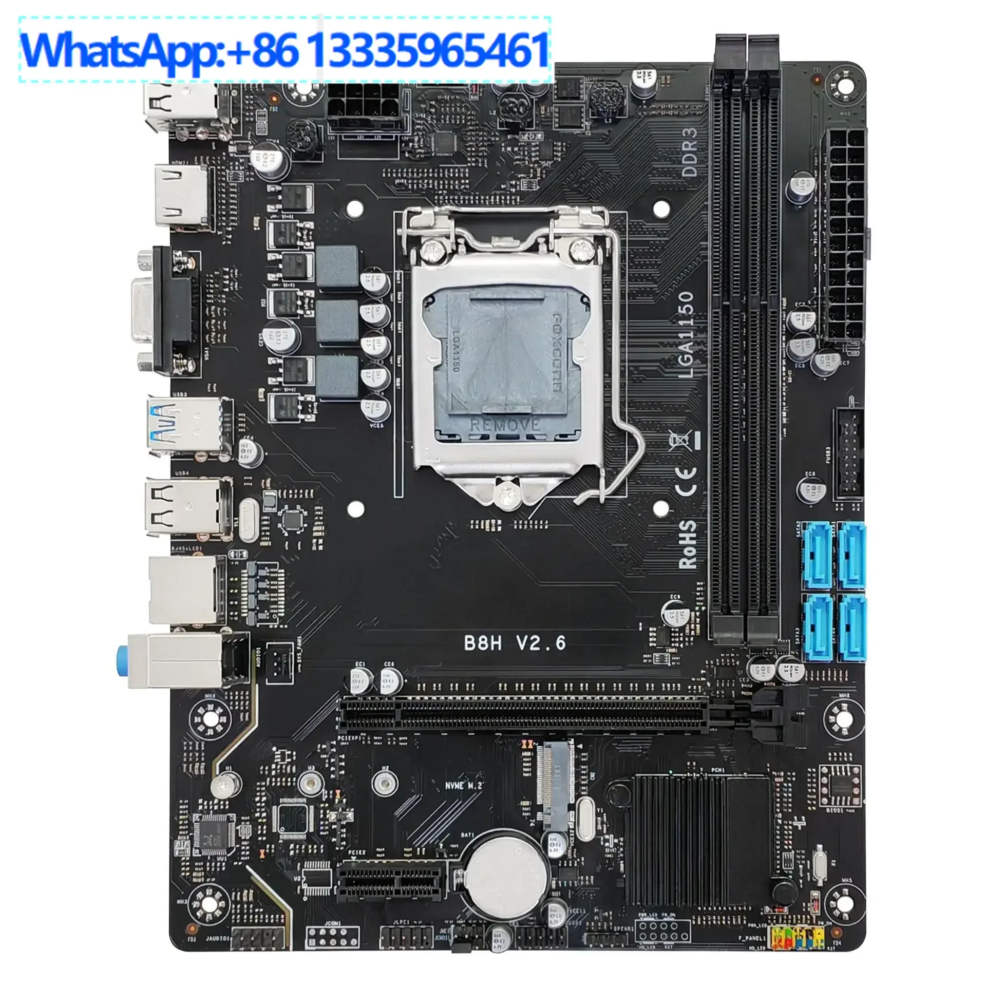 

1150-Pin main board B85 series chipset B8H-V2.6-B support DDR3 memory desktop computer main board
