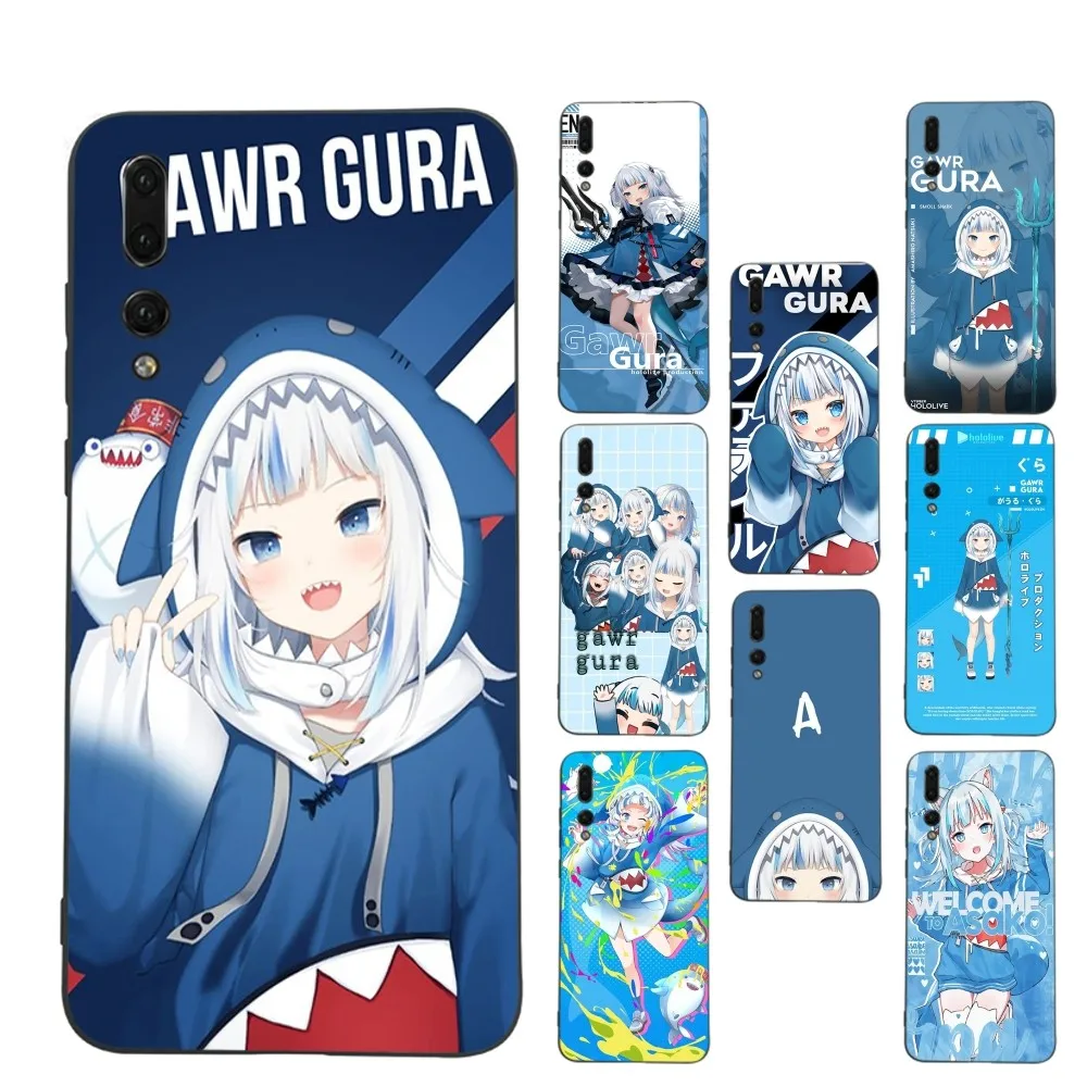 Gawr Gura Hololive Anime For Huawei P 8 9 10 20 30 40 50 Pro Lite Psmart Honor 10 Lite 70 Mate 20lite