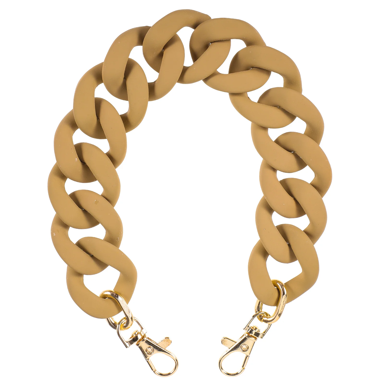 Replacement Bag Chain Resin Material Elegant Handbag Chains Easy Install Decorative Functional for Various Purse Styles Bag