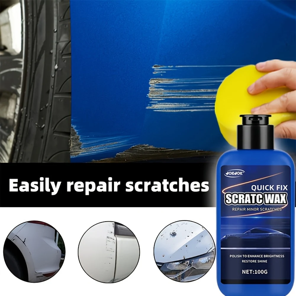 طقم إصلاح خدوش السيارات، إزالة الخدوش، استعادة سطح الطلاء، حماية شمع تلميع السيارة، مناسبة لمختلف آلام السيارات #3