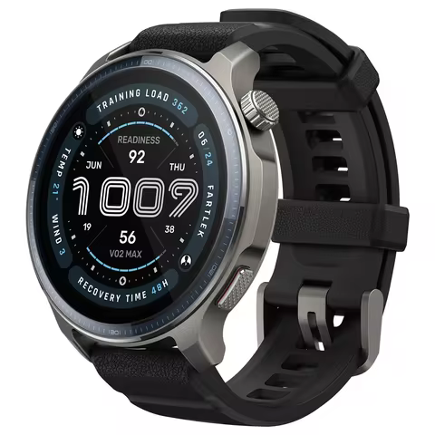 Relógio inteligente Amazfit Balance 2 com tela AMOLED de 47 mm e vidro de safira, mapas offline, GPS de banda dupla, mais de 170 modos esportivos
