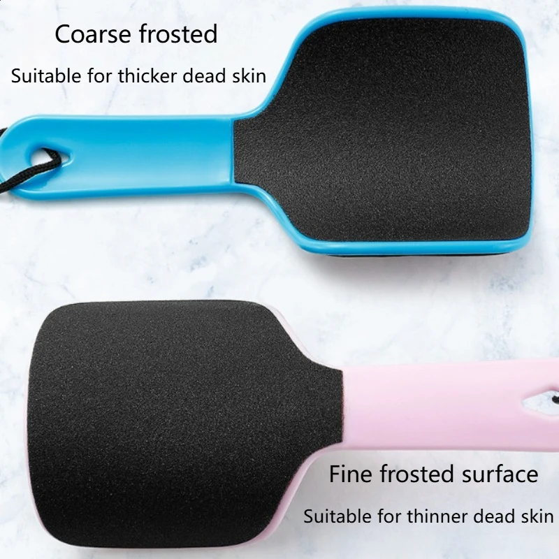 Zakrzywiony pilnik do stóp, do usuwania martwego naskórka i odcisków, dwustronny, w kształcie litery U, profesjonalny pilnik do pedicure.