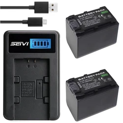 Battery Pack + Charger for Sony NP-FV70, NP-FV 70, NPFV70, NP-FV70A, NPFV70A InfoLithium V Series