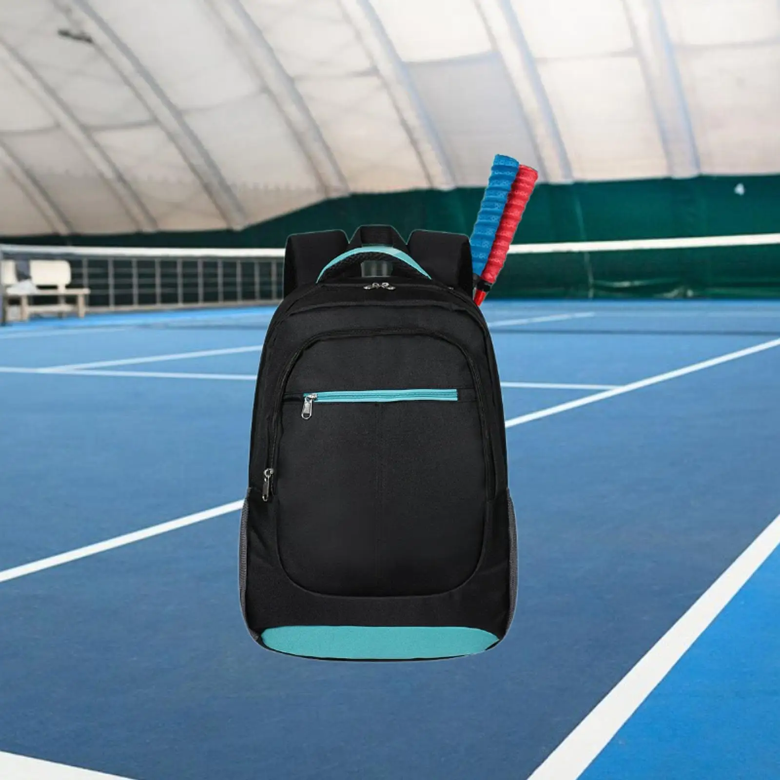 Tennis Racket Bag Shoulder Bag Badminton Bag Backpack Badminton Racquet Pouch for Sports Beginners Carrier Players Outdoor