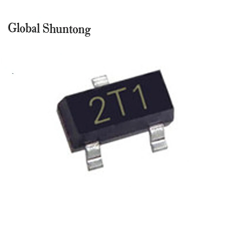 10Pcs S9012 2T1 / T06 transistor 9012 SOT-23 300MA  buck converter  electronic kit