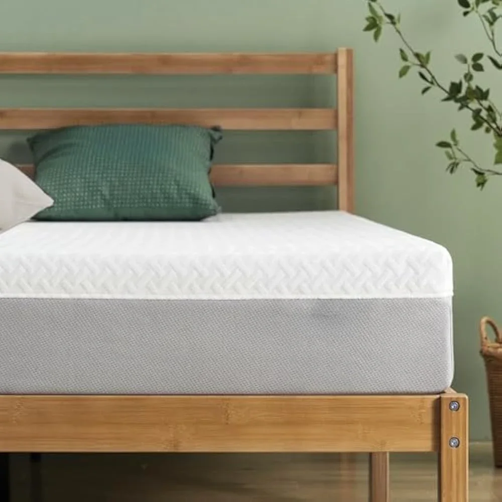

8 Inch Twin Mattress, Essential Memory Foam [New Version], Fiberglass Free, Medium Feel, Breathable Airflow Memory Foam