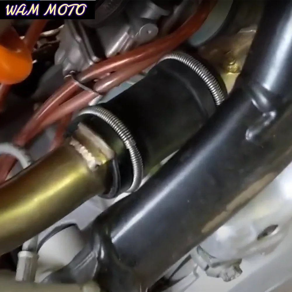 Motorcycle Exhaust Pipe Tailpipe Seal Sleeve Ring Spring For KTM XC SX EXC XCW TPI Husqvarna TC TE TX GASGAS EX EC MC