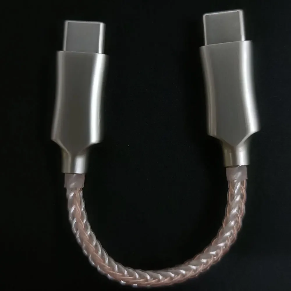 New ios to Type-C DAC OTG Cable 8 Core Single Crystal Copper USB C to Micro USB for i Phone 12 Pro Max 11 X Android