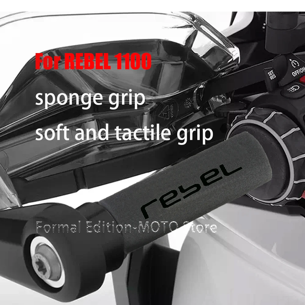 

For REBEL 1100 Sponge Grip Motorcycle Handlebar Grips Anti water for REBEL 1100 Accessories