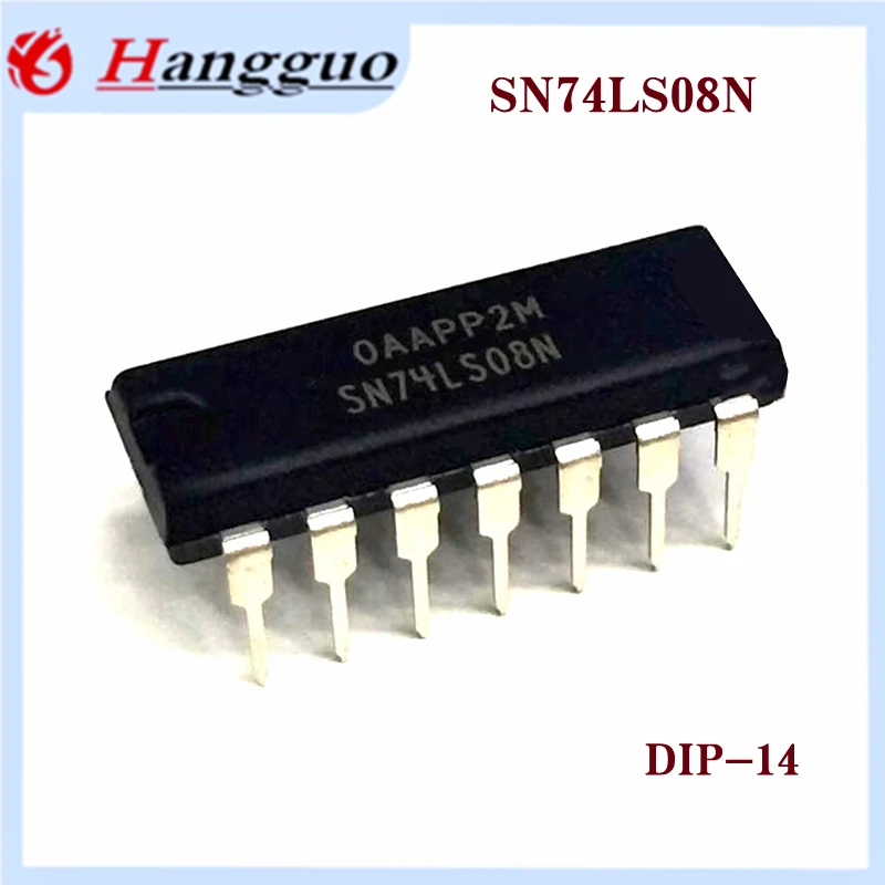 10PCS/Lot SN74LS08N SN74LS08 DIP 74LS08N 74LS08 SN74LS08 HD74LS08P DIP-14 IC