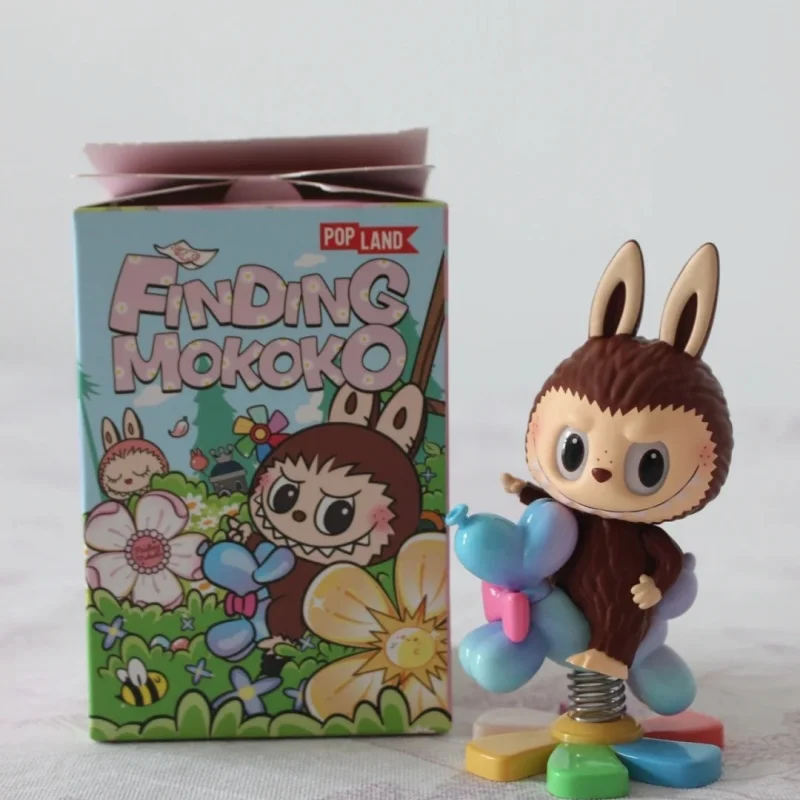 Genuine Popmart Searching For Mokoko Series Figure Blind Box Toy Trendy Decoration Gift Birthday Gifts For Girls Figure Trendy