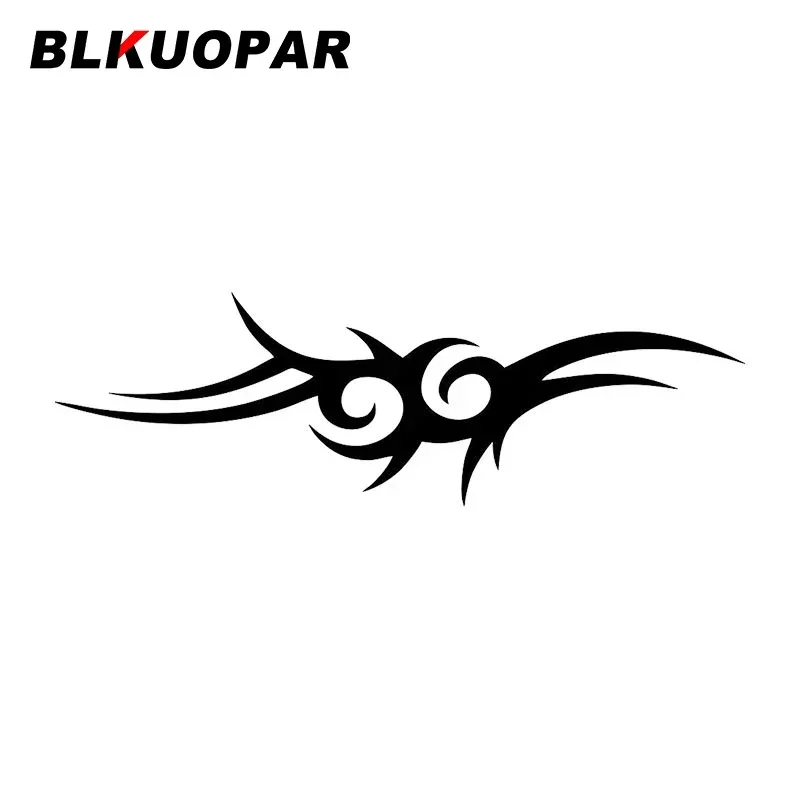 

BLKUOPAR Tribal Fire Car Sticker Sunscreen Fashionable Funny Decal Creative Scratch-proof Windshield Refrigerator Cars Styling