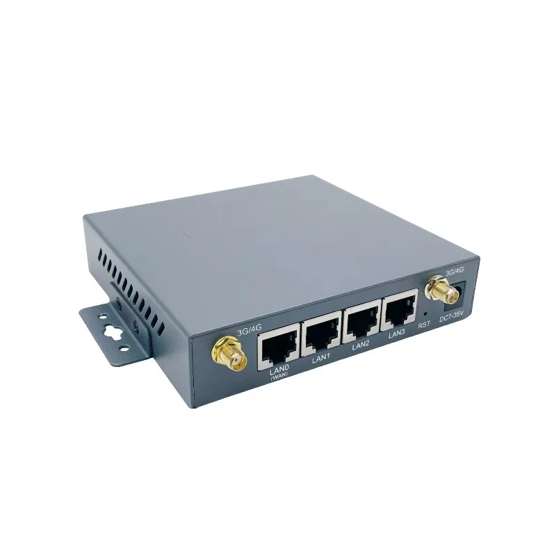 MTK76284G wireless router wide voltage 7-35V watchdog RS232/485 serial port 4G full Netcom