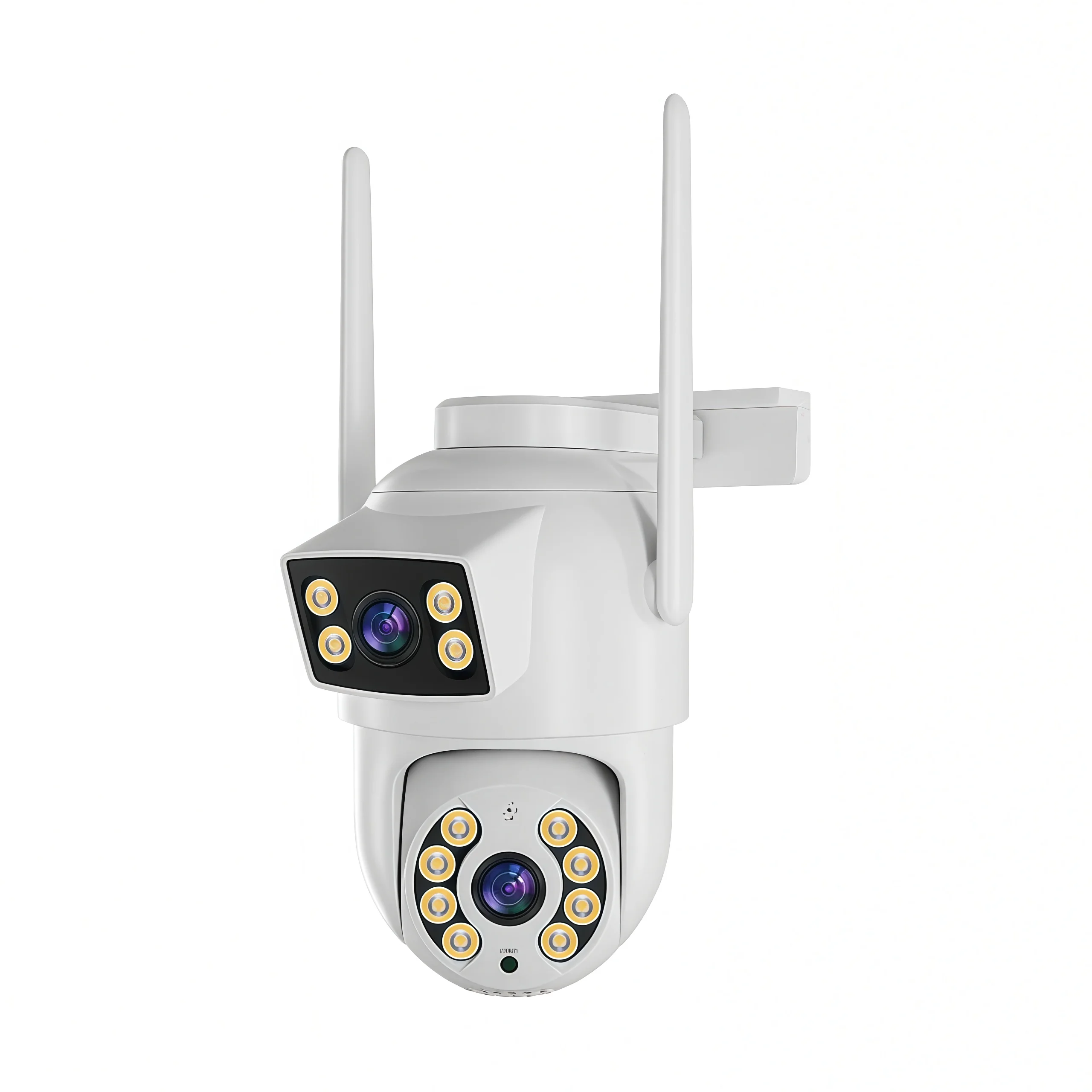 4K 8MP Dual Lens Outdoor WiFi PTZ Security IP Camera AI Auto Tracking Waterproof Two Way Audio Home Street Surveillance CCTV Cam