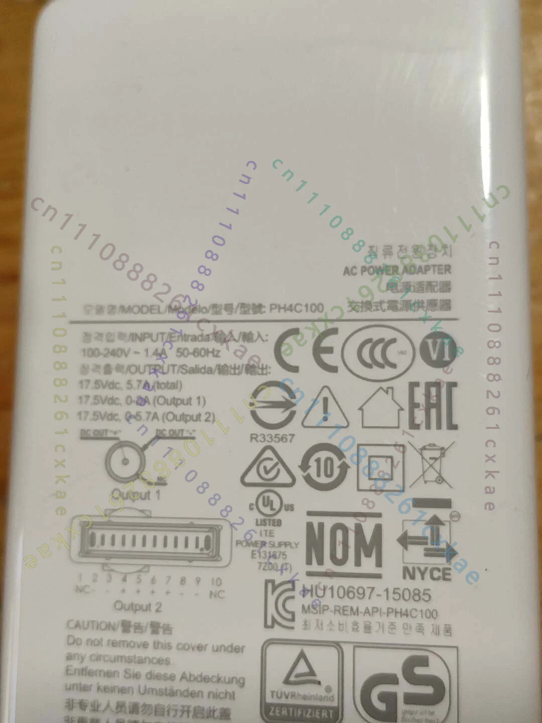 FOR DJI Phantom 4 Charger Model PB4C100 Nice Condition Fully Tested Stable Charging Drone Power Adapter Spare Parts