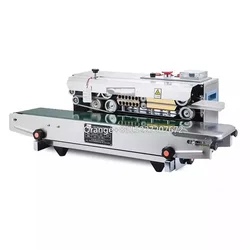 FR900 Automatic Band Plastic Bag Pouch Aluminum Foil Sealing Equipment Continuous Horizontal Sealer Machine