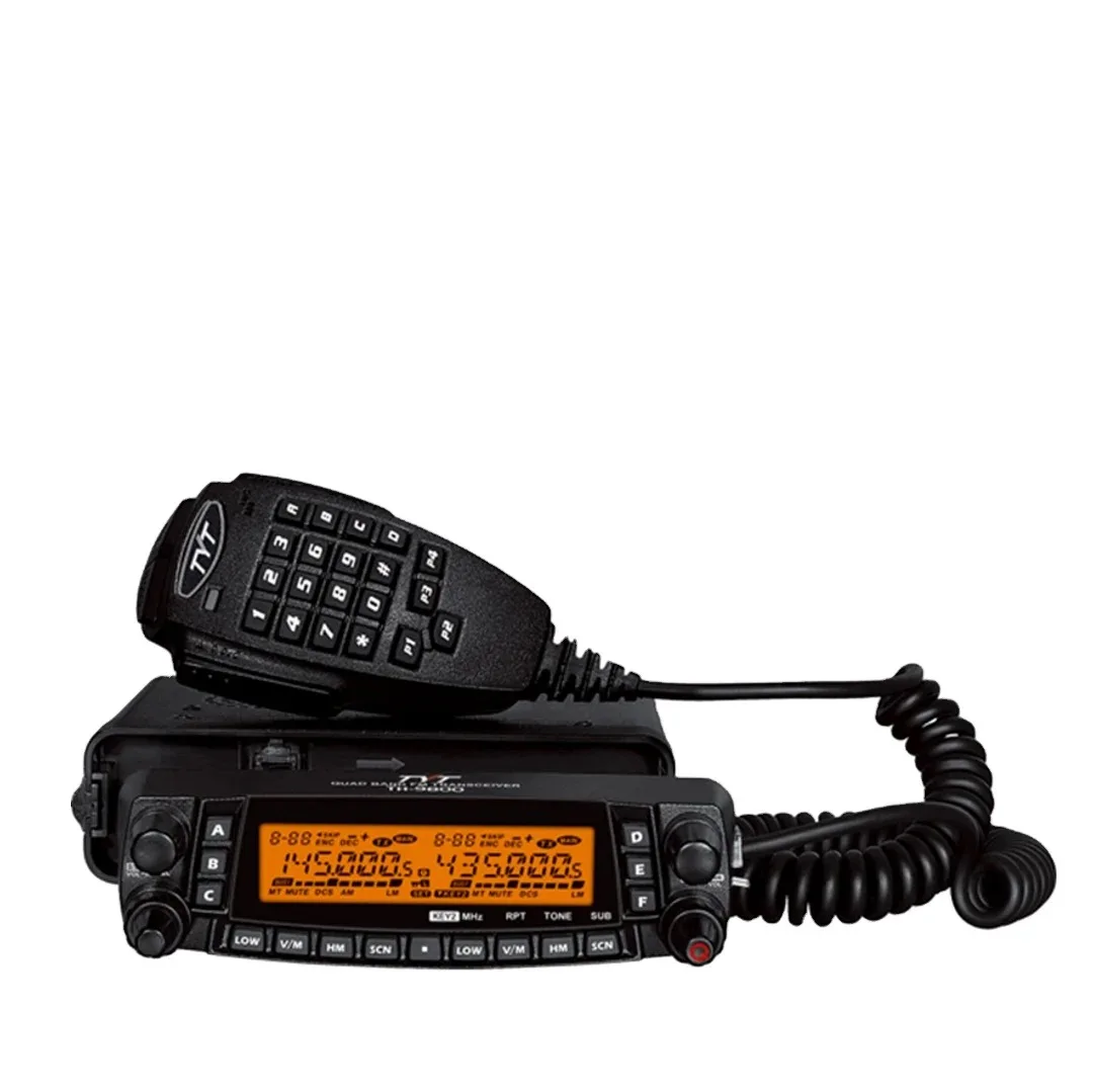 

TYT TH-9800 Car radio 50W high-power mobile radio TYT TH9800 Quad Band Mobile radio Receiver