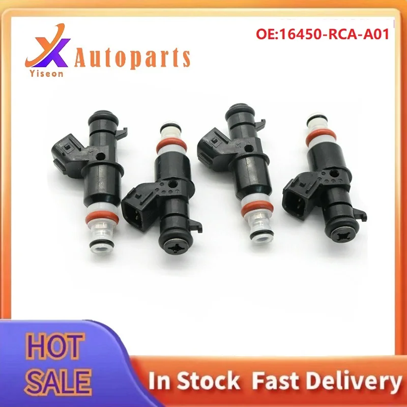 

Fuel Injector for Honda Accord Acura TL 3.2 04-08 MDX ILX Odyssey Ridgeline 16450-RCA-A01 16450RCAA01 Nozzle Injection