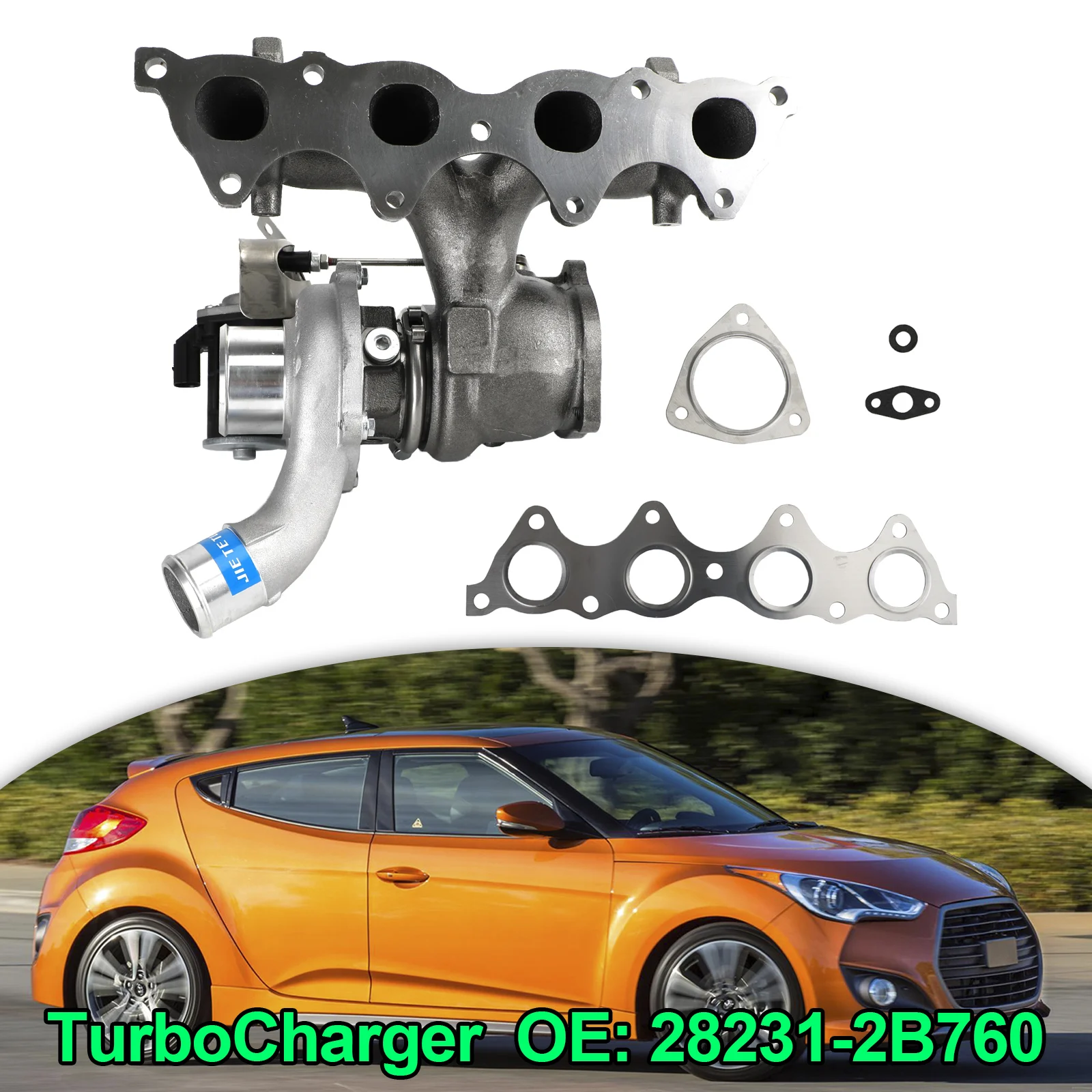 

Artudatech K03 TurboCharger for Hyundai Tucson KIA Sportage 1.6L 204HP 2012-17 28231-2B760