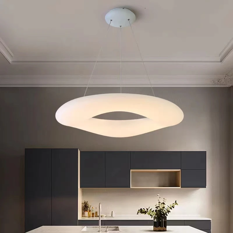 Modern Led lustre Lamps Home Décor PE Chandelier Children's Bedroom Ceiling Lights Living Room Intelligent Pendant Lights Fixtu