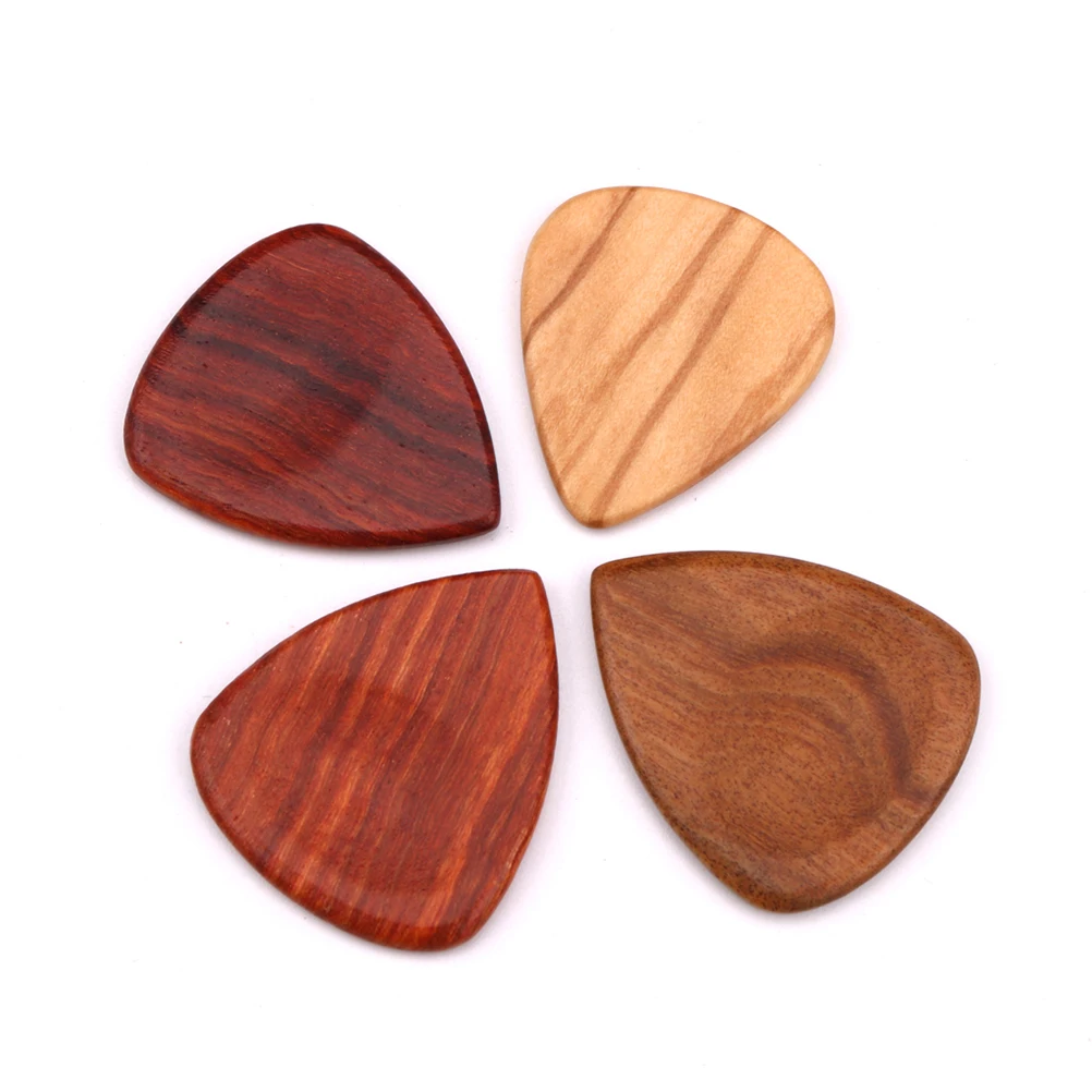 

Wooden Picks Guitar Pick Holder Box Storage Case Holder Collection Set for Guitar Bass Ukulele