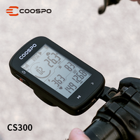 COOSPO CS300 Wireless Bicycle Computer GPS Bike Speedometer Odometer 2.6in for Strava TP Bluetooth ANT+ Slope Altitude APP Sync